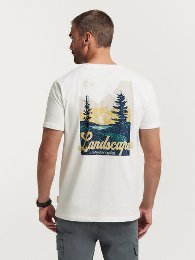 CAMISETA LANDSCAPE BLANCO