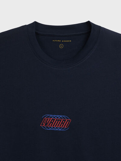 CAMISETA WILD AZUL MARINO