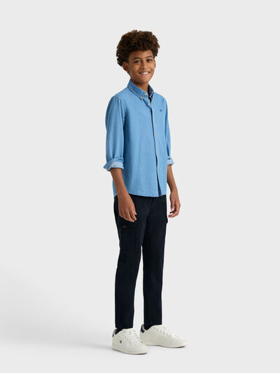 CAMISA DENIM BUTTON DOWN KIDS