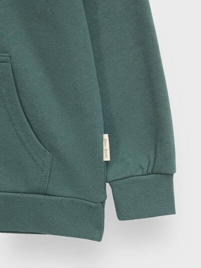 SUDADERA NELSON KIDS VERDE