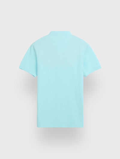 POLO MAO TRENDY TURQUESA