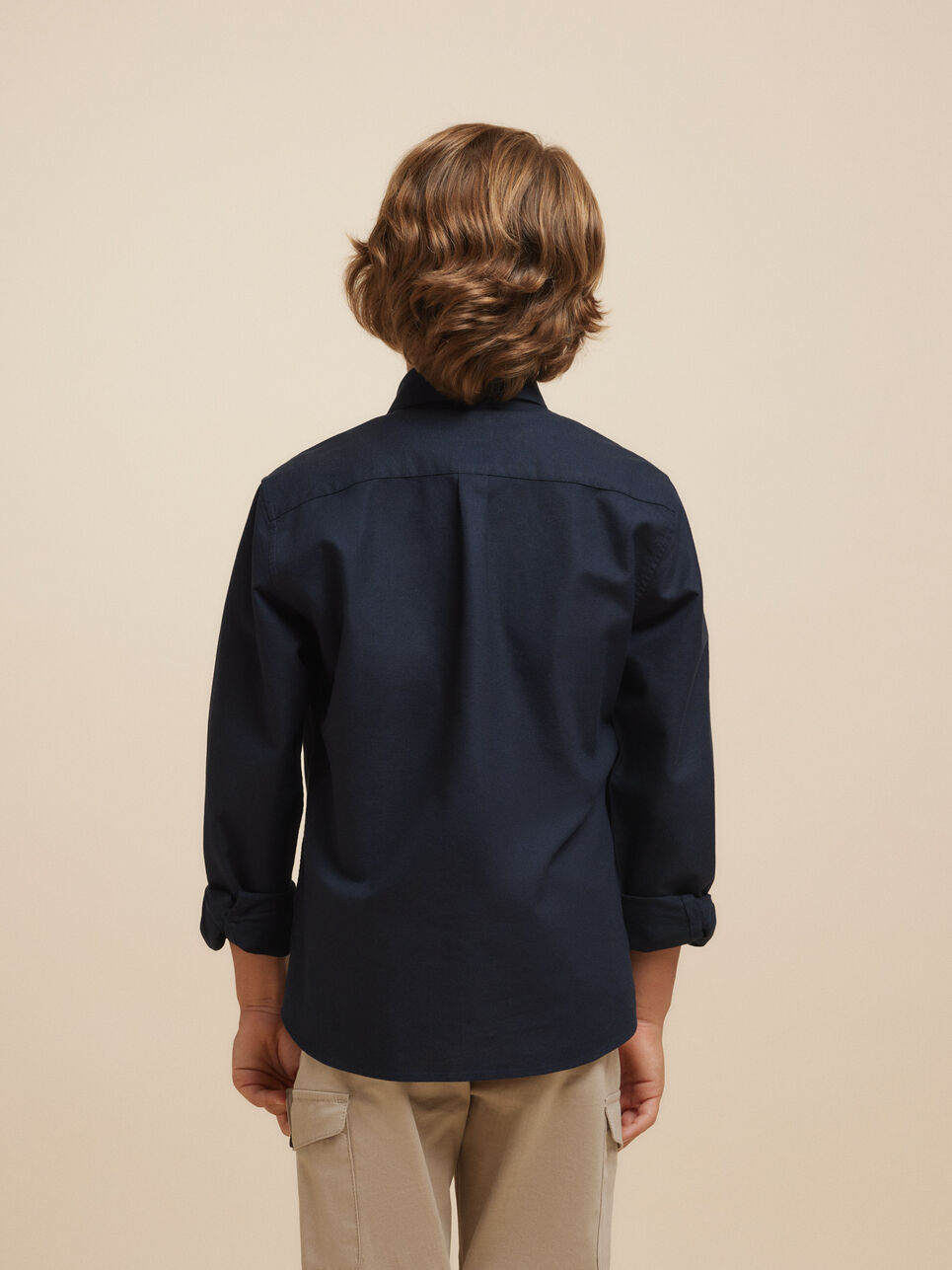 CAMISA OXFORD SOLID KIDS
