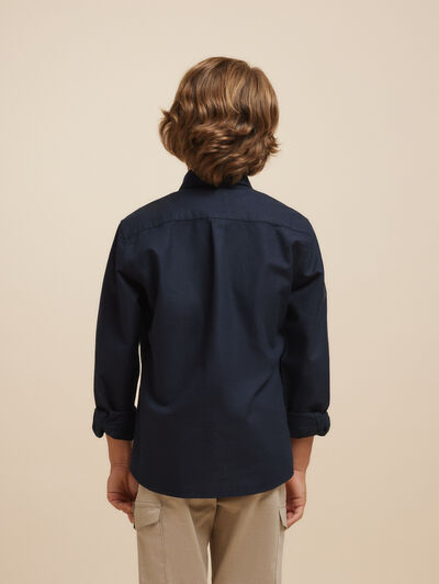 CAMISA OXFORD SOLID KIDS