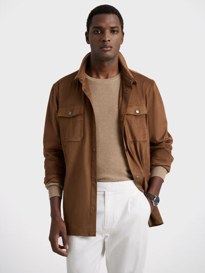 CAZADORA THAMES MARR&Oacute;N