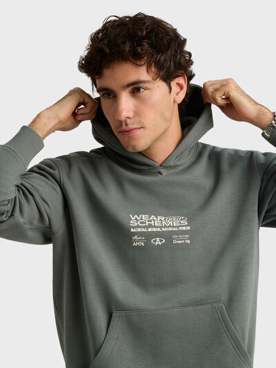 SUDADERA RADICAL VERDE