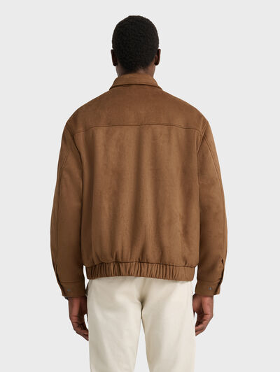 CAZADORA LANE MARR&Oacute;N