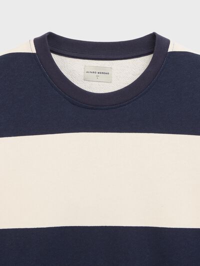 SUDADERA NAUTICA AZUL MARINO