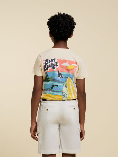 CAMISETA SPIRIT KIDS AMARILLO