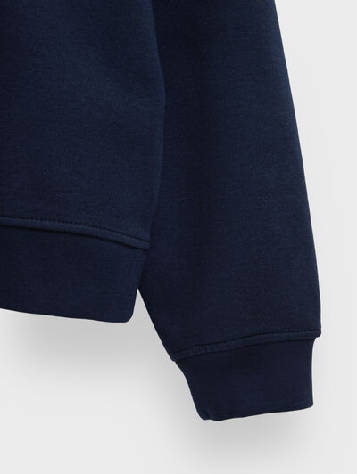 SUDADERA GAME AZUL MARINO