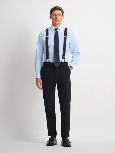 PANTALONES MICROPANA CAPO AZUL MARINO