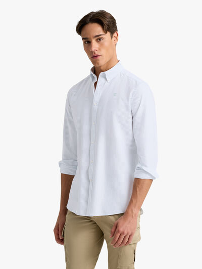 CAMISA OXFORD SUNSET VERDE