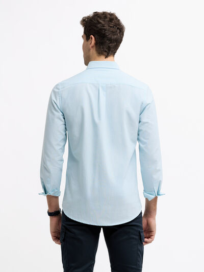 CAMISA PIN POINT RAYAS