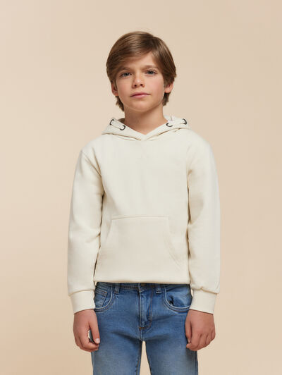 SUDADERA NELSON KIDS CRUDO