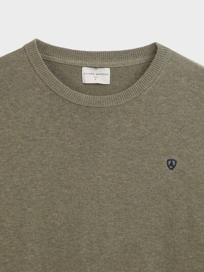 JERSEY ROUND NECK TRENDY VERDE