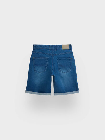 BERMUDA DENIM VUELTA KIDS AZUL