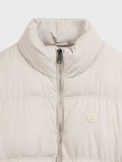 CAZADORA BOXY BEIGE