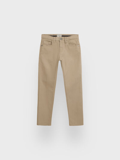 PANTALON 5 POCKETS KIDS CAMEL