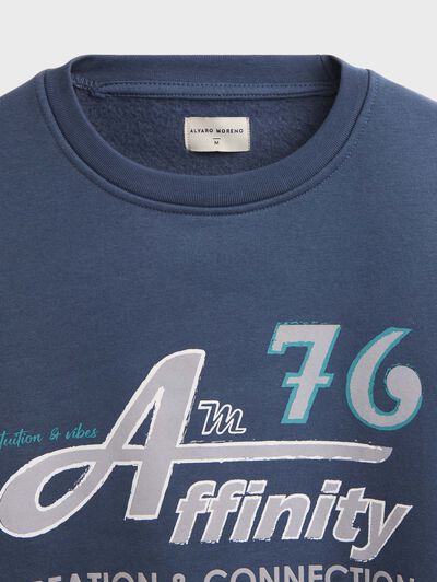 SUDADERA AFFINITY AZUL