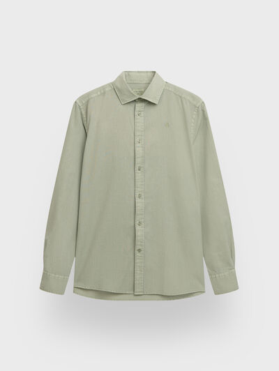 CAMISA LINO GD VERDE