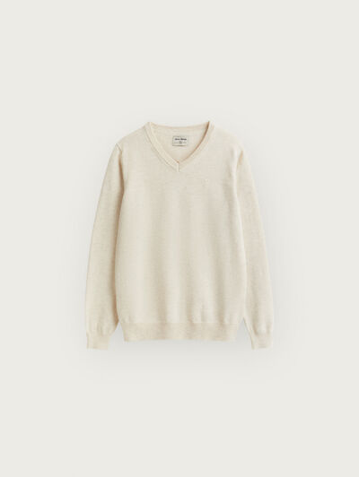 JERSEY V-NECK KIDS CRUDO