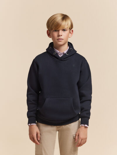 SUDADERA NELLAN KIDS AZUL MARINO