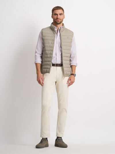 CHALECO VITO BEIGE