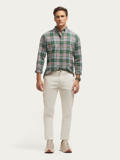 PANTALON CARGO ELVIS CRUDO