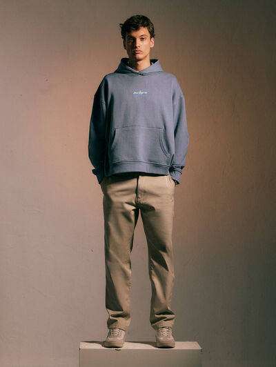 SUDADERA AUTHENTIC AZUL