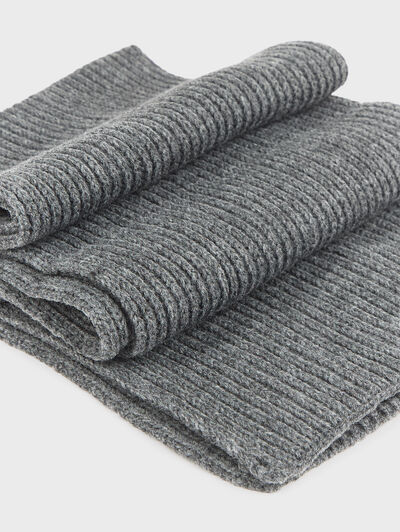 BUFANDA PUNTO KIDS GRIS