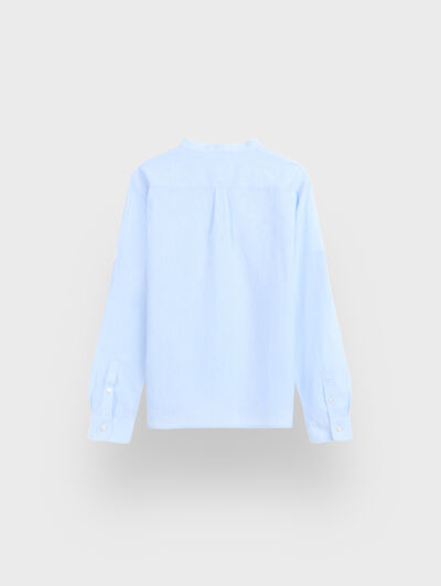 POLERA LINO MAO KIDS CELESTE