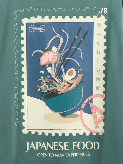 CAMISETA STAMP VERDE