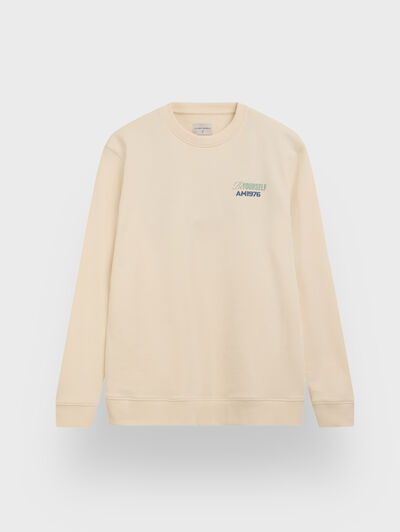 SUDADERA POSITIVITY BEIGE