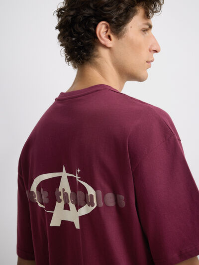 CAMISETA RULES BURDEOS