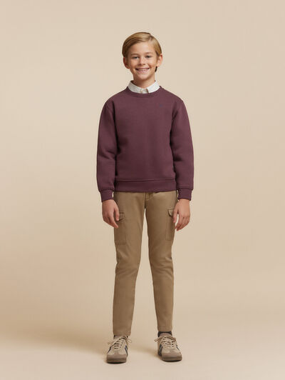 SUDADERA BASICA KIDS