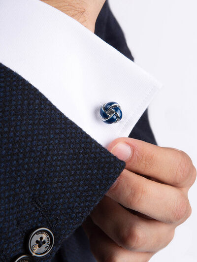 GEMELOS NUDO ESMALTE