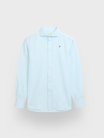 CAMISA OXFORD CLASSIC VERDE AGUA