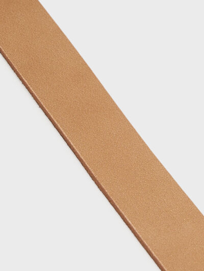 CINTURON NOBUCK BEIGE