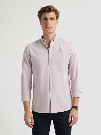 CAMISA OXFORD SOLID ROSA