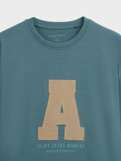 CAMISETA MOMENTUM AZUL