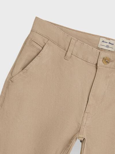 PANTALON CHINO KIDS CAMEL