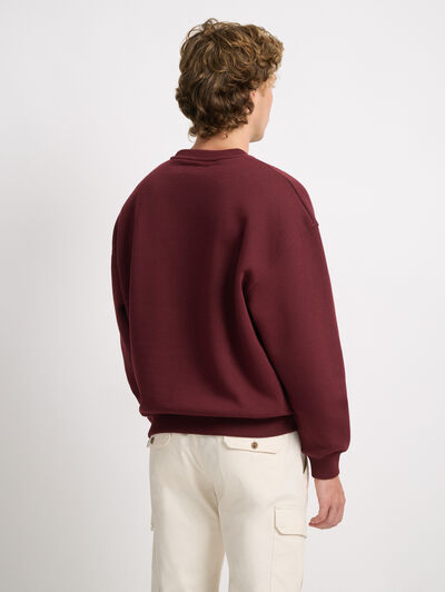 SUDADERA COLUMBIA BURDEOS
