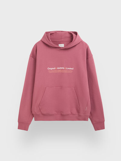 SUDADERA FOREVER ROJO