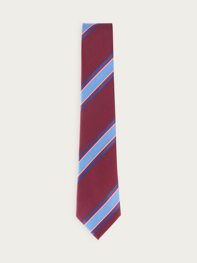 CORBATA JACQUARD MF ROJO