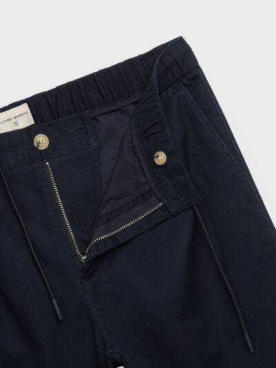 PANTALON LINO AZUL MARINO
