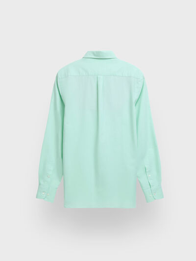 CAMISA OXFORD SOLID VERDE