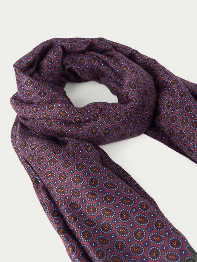 FOULARD PRINT BURDEOS