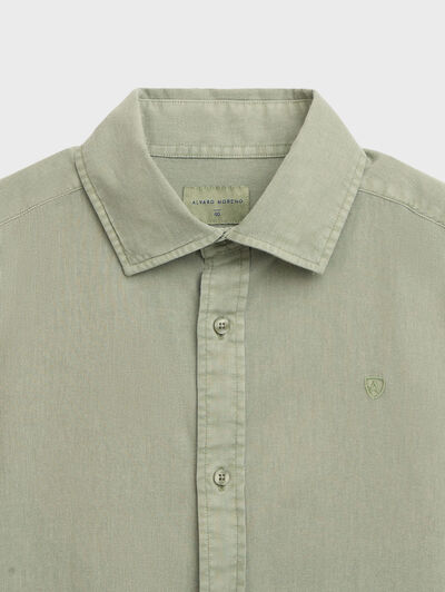 CAMISA LINO GD VERDE