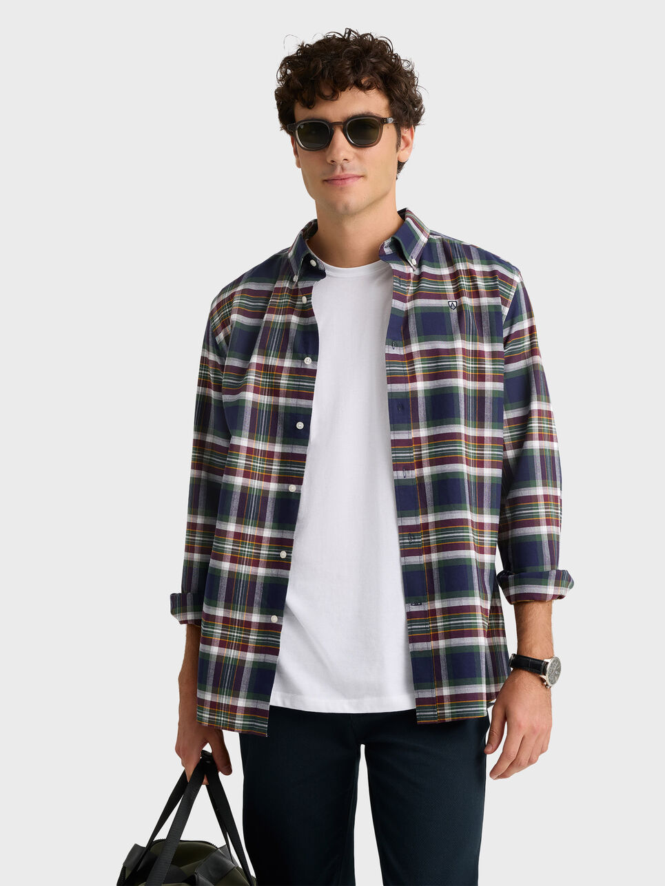 CAMISA OXFORD CHECKS