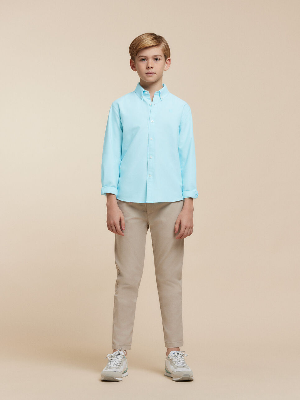 CAMISA OXFORD SOLID KIDS