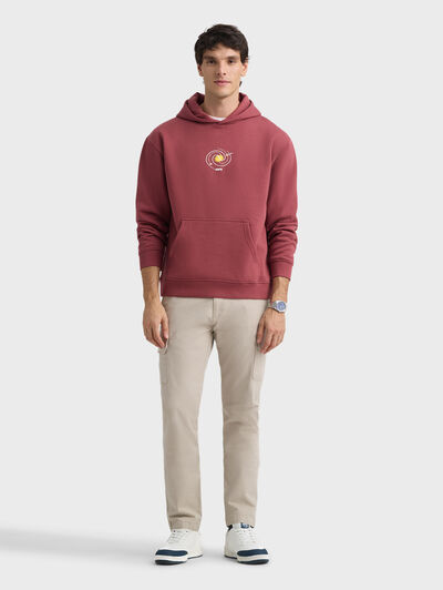 SUDADERA SIDERAL BURDEOS